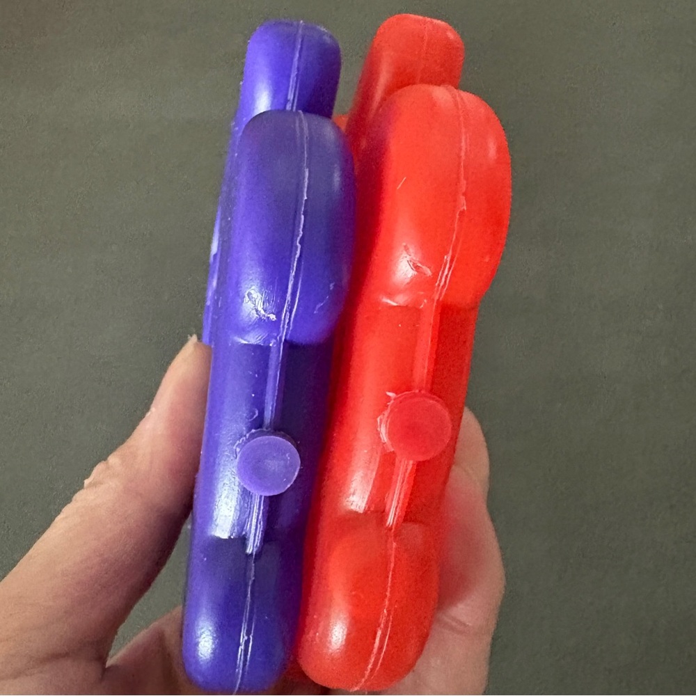 Purple & red bear-shaped ice packs - New - Picture 4 of 7